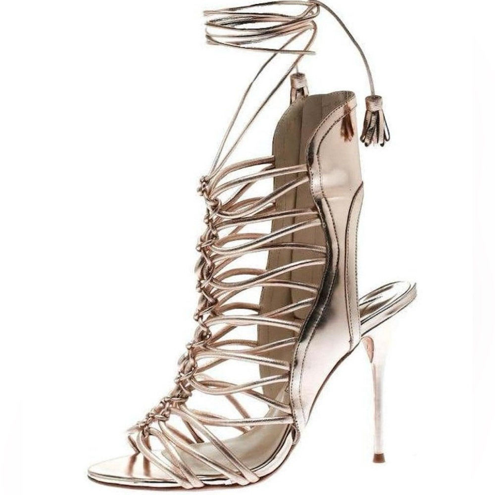 Sophia Webster Lacy gladiator heels